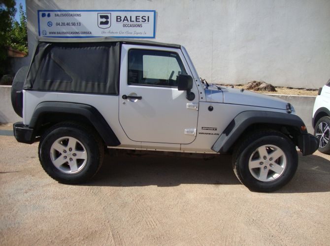 JEEP WRANGLER  2,8 l crd 4x4 +pk electri +peint met 