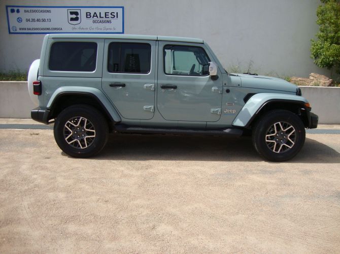 JEEP WRANGLER UNLIMITED 4XE HYBRIDE RECHARGABLE OVERLAND 2.0I 380 CH 